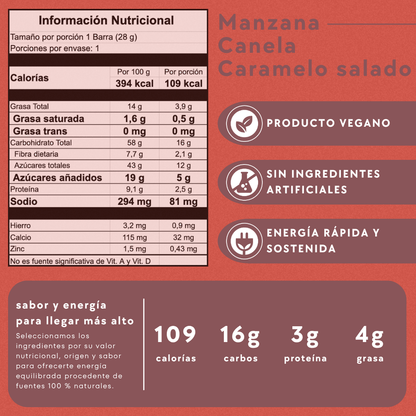 Alegría - manzana, caramelo, canela (28 g)