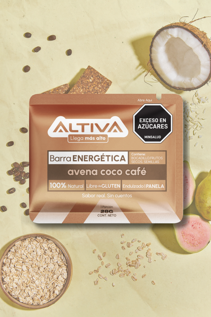 Ánimo - avena, coco, café (28 g)