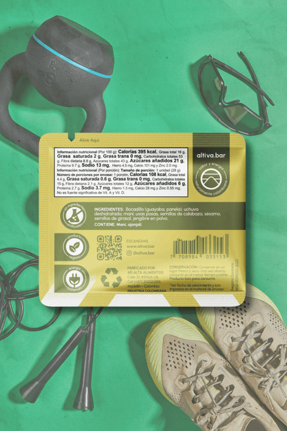 Vitalidad - jengibre, uchuva, sésamo (28 g)